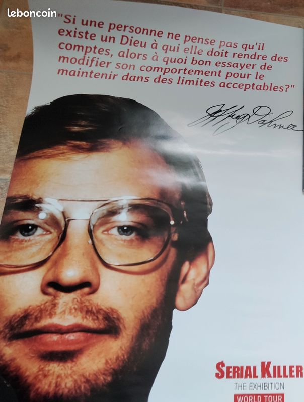 Jeffrey Dahmer Poster Photo Sur Toile True Crime Killer