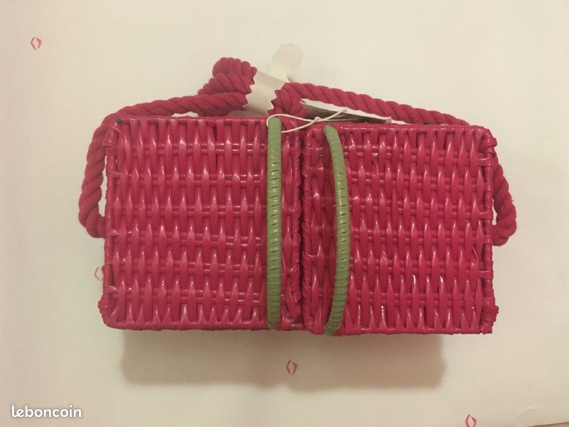 Sac bandoulière panier pastèque Zara (image 3)