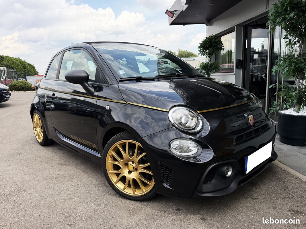 Abarth 500C 1.4 TURBO T-JET 165 CH 595 SCORPIONEORO*1ER MAIN*EDITION 2000 EXEMPLAIRES (image 8)