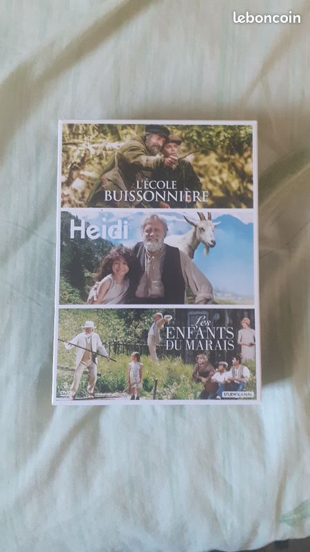 DVD heidi, l'école buissonnière et les enfants du marais lots (image 1)