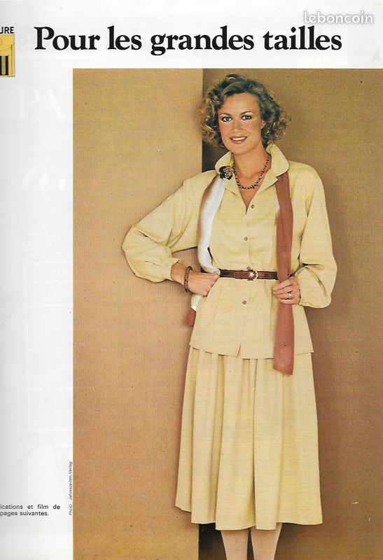 Patron de couture alpha aiguilles une veste grande taille 42.44.46 (image 1)