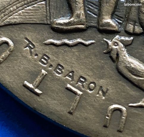 Médaille Bronze Concours Agricole Paris 1989 - Sculpteur BARON, Salon Agriculture