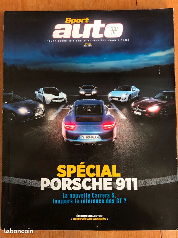 Hors série Sport Auto spécial Porsche 911 (image 1)