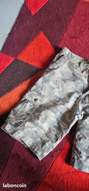 Short cargo w30 taille 40 a reparer (image 3)