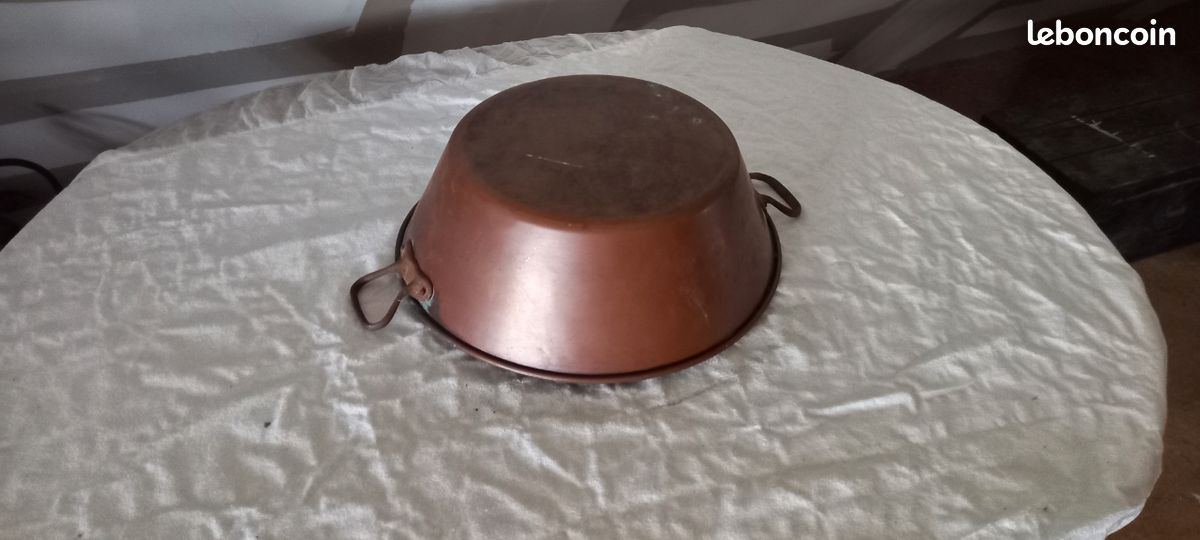 Bassine à confiture cuivre (image 1)