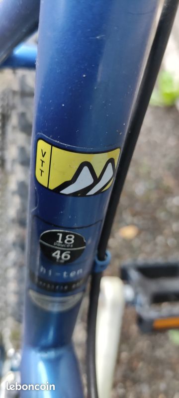 Un vélo type VTT cadre 18 pouces ou 46 centimetres. Bon état (image 3)
