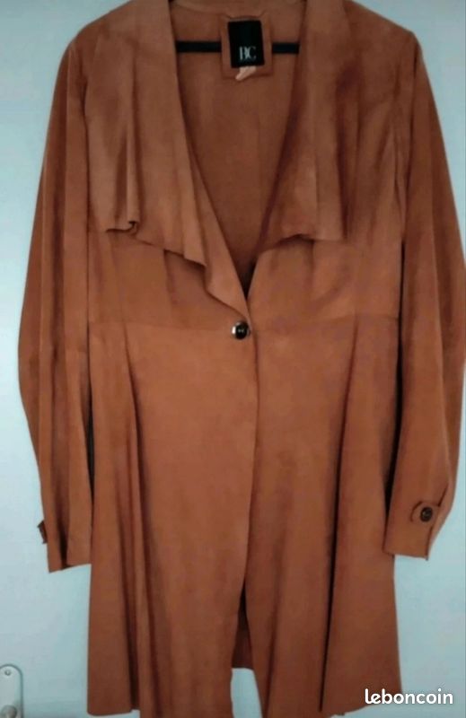 Veste souple daim de chèvre 40/42 BEST CONNECTIONS (image 2)