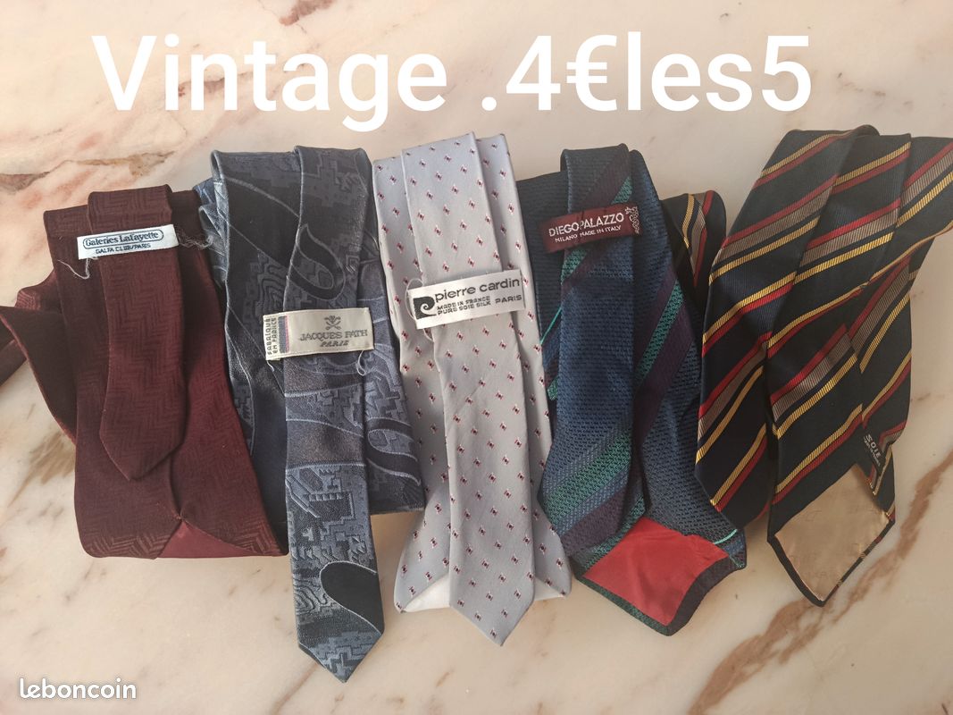 5cravates ,, Vintage (image 1)