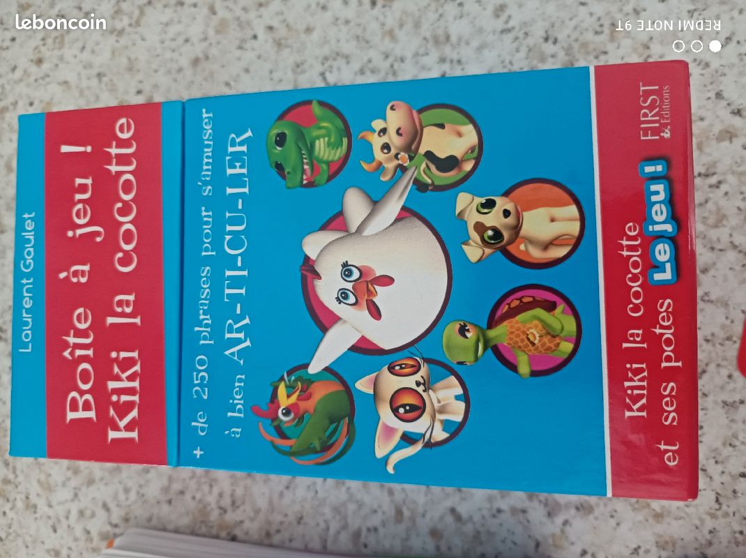 Boite à jeu Kiki la cocotte (image 1)