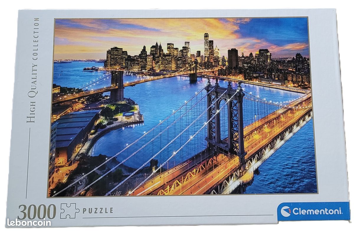 Puzzle Educa 3000 Pièces Panorama – New York Skyline – Adulte – Expert