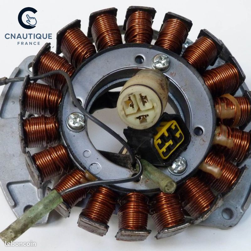 Plateau d'allumage et stator moteur hors-bord 2 et 4 temps YAMAHA SUZUKI MERCURY EVINRUDE (image 5)