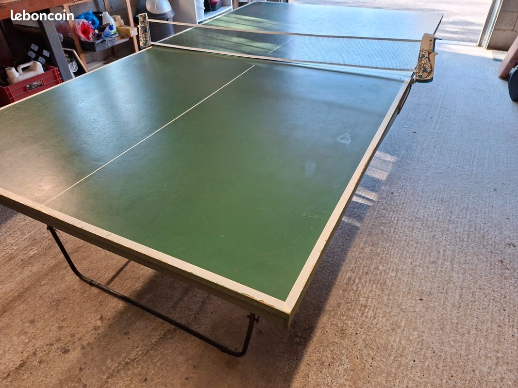 Lot De 2 Pagaies Ping-pong Vintage HARVARD, Années 60, Vertes, Avec Housses D'origine