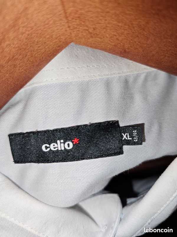 Chemise Celio bleue Ciel taille XL (image 3)