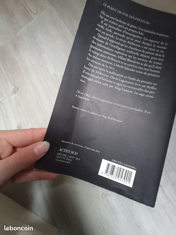 Millenium tomes 1 à 4 (image 12)