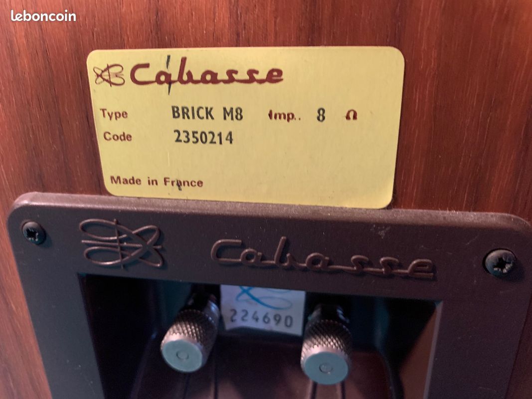 2 enceintes Cabasse 350 w (image 4)