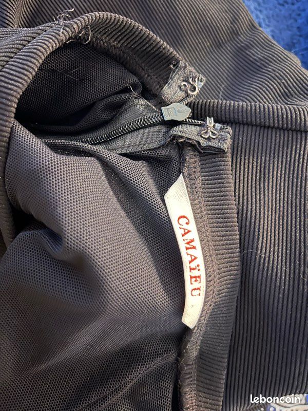 Robe habillé noire (image 8)