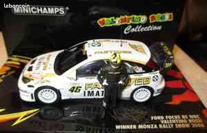 MINICHAMPS 1/43 FORD Focus RS WRC Rossi/Cassina, Monza Rally 2008