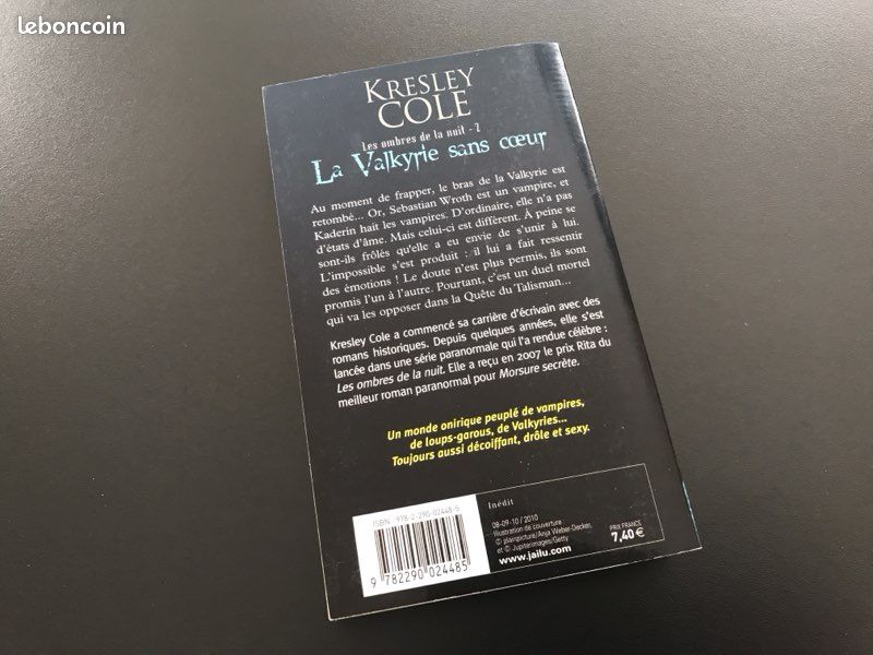 Roman de KRESLEY COLE titre La Valkyries sans cœur tome 8 (image 2)