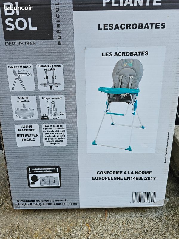 Chaise haute (image 4)