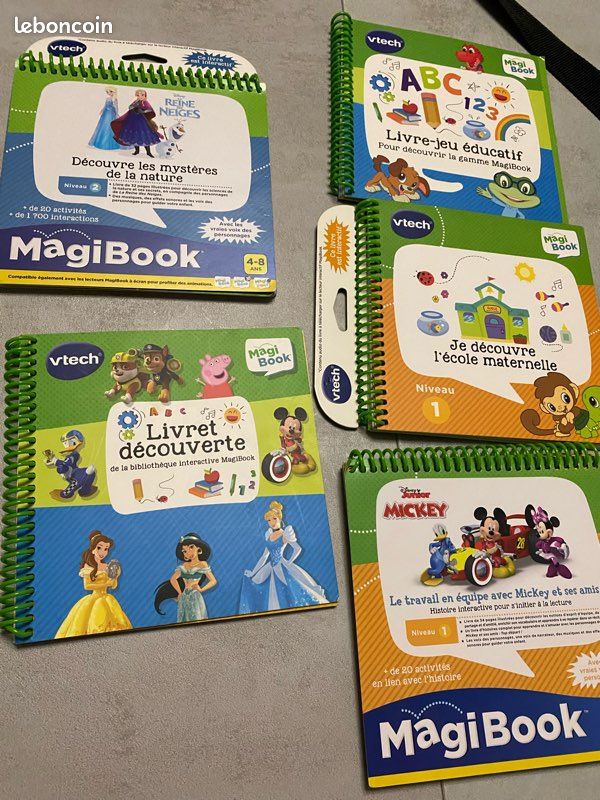 Magibook de Vetech et 5 livrets (image 3)