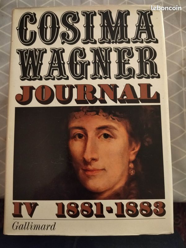 Cosima Wagner "Journal", tomes 1 à 4 (image 4)