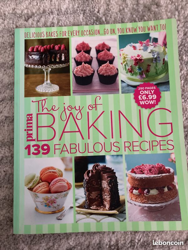 Livre Recettes Pâtisserie EN ANGLAIS (image 1)