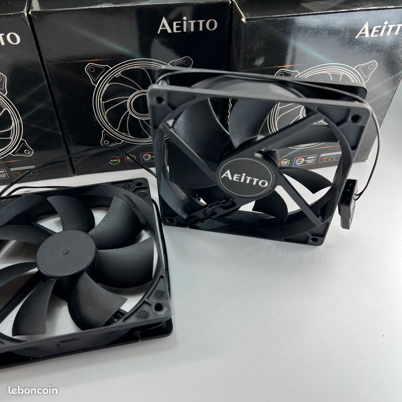 Toughfan 14 Pro Lot De 2 Ventilateurs De Refroidissement Pc Haute Pression Statique, Contrôlé