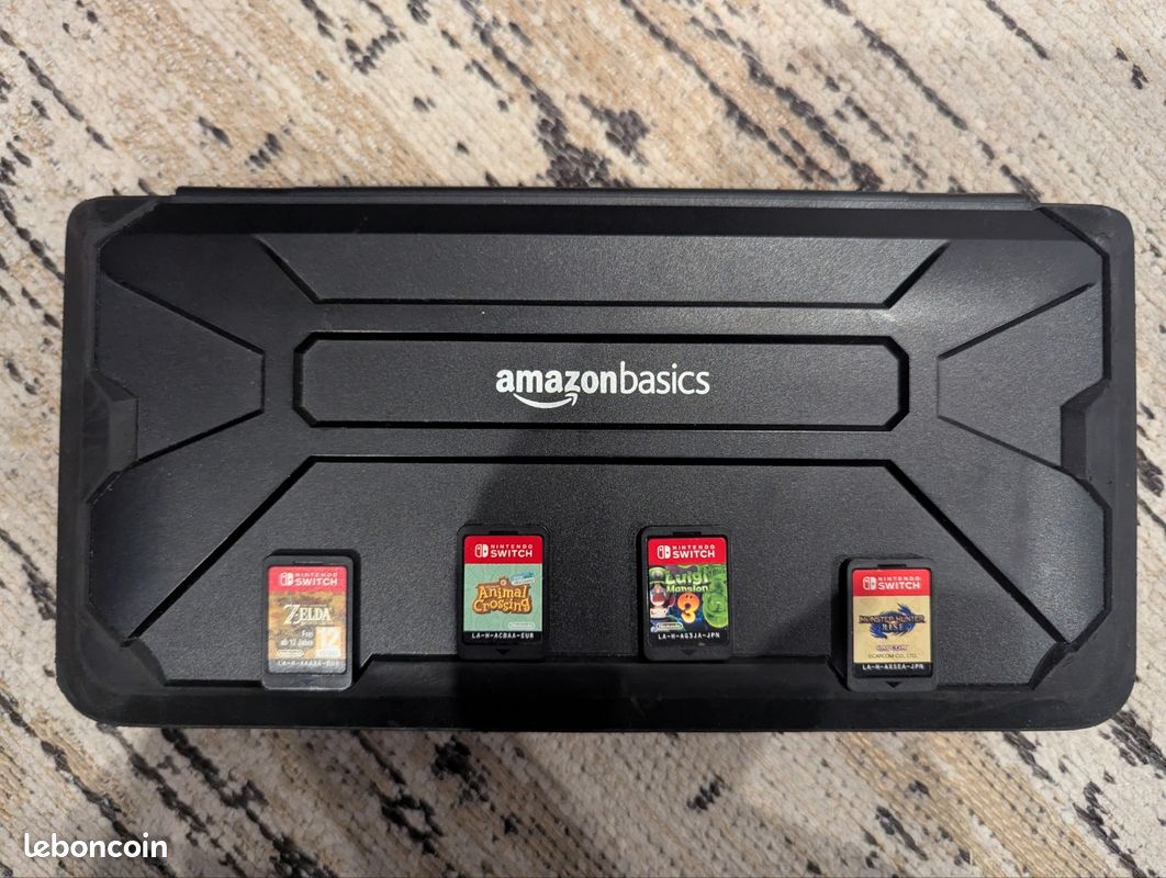 Amazon Basics Switch Vault Case Amazonbasics Game Storage Case For