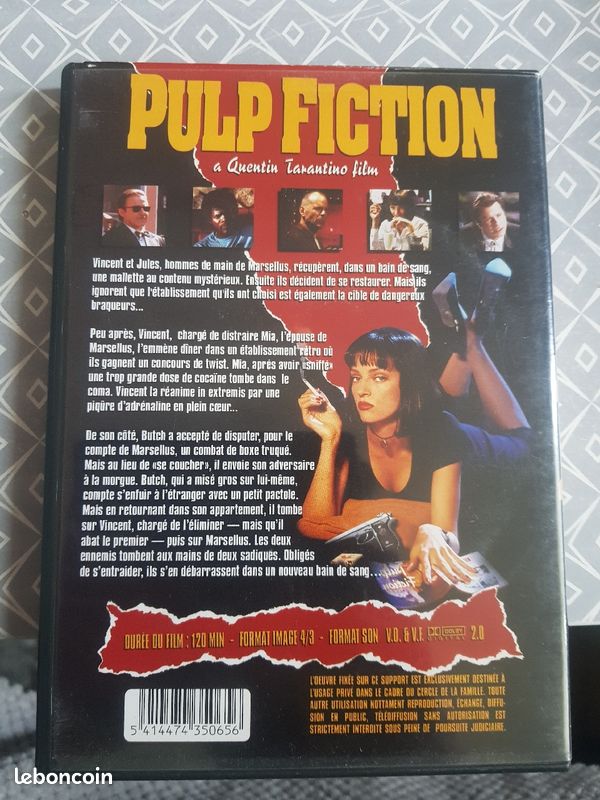 Dvd Pulp fiction (image 2)