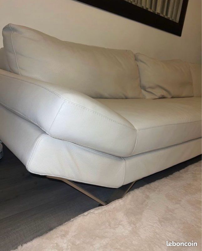 Canapé en cuir Natuzzi (image 10)