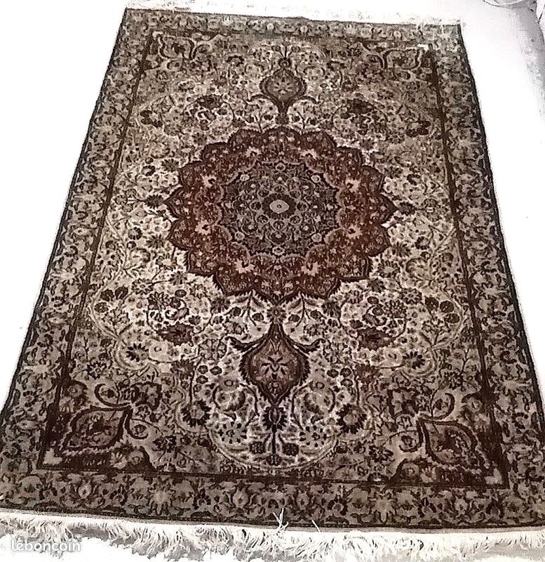 Tapis 1m20 x 1m80, fait main, persan, iranien (image 4)