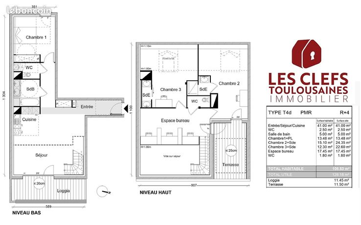 Duplex 4 pièces 120 m² — 15
