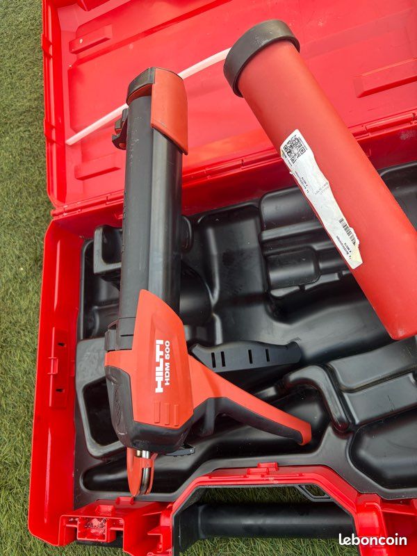 HILTI HDM 500 HIT CB 500 pistolet scellement chimique résine injection