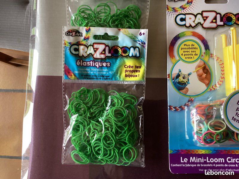 Lot crazloom pour création de bracelets 3500 élastiques plus un hand spiner. Plus le deuxième lot offert profiter (image 4)