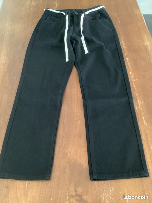 Jean Noir Manfinity (Shein) pour garçon Neuf Vêtements