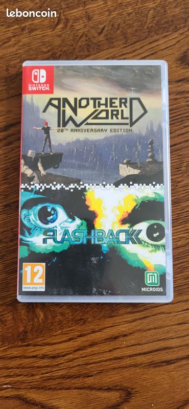 Flashback Another World Switch Jeux vidéo