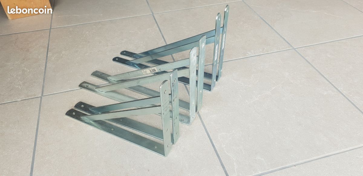 Equères métalique pour étagèresp (image 1)