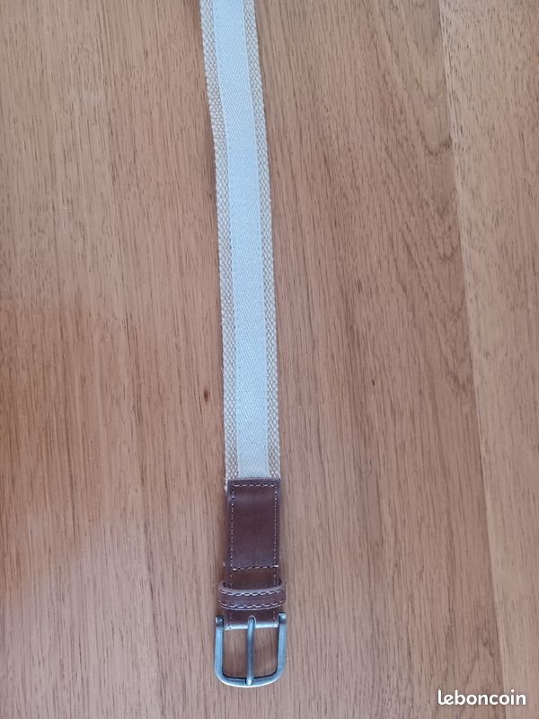 Ceinture homme beige (image 4)