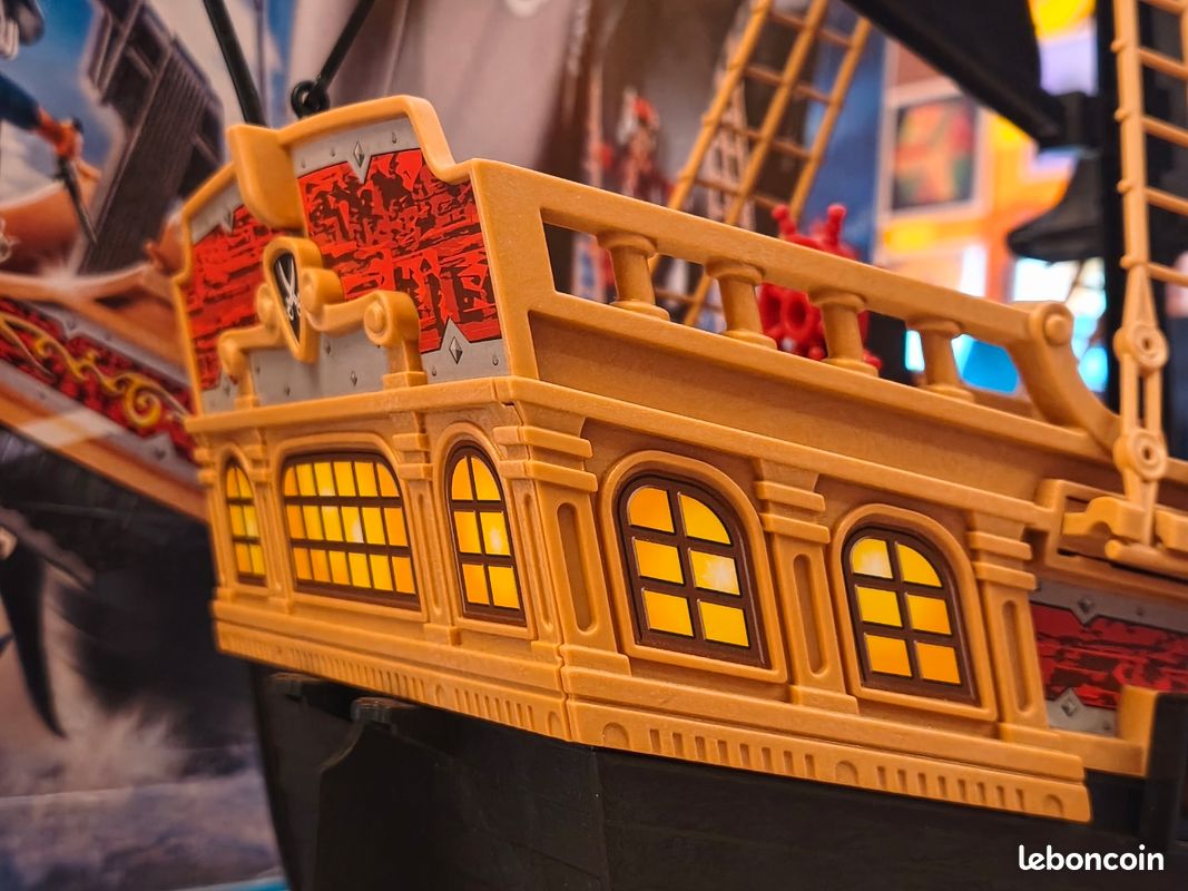 27⚜️ Bateau Pirates Des Ténèbres Playmobil Réf 6678 Vintage 27⚜️ Bateau Pirates Des Ténèbres Playmobil Réf 6678 Vintage