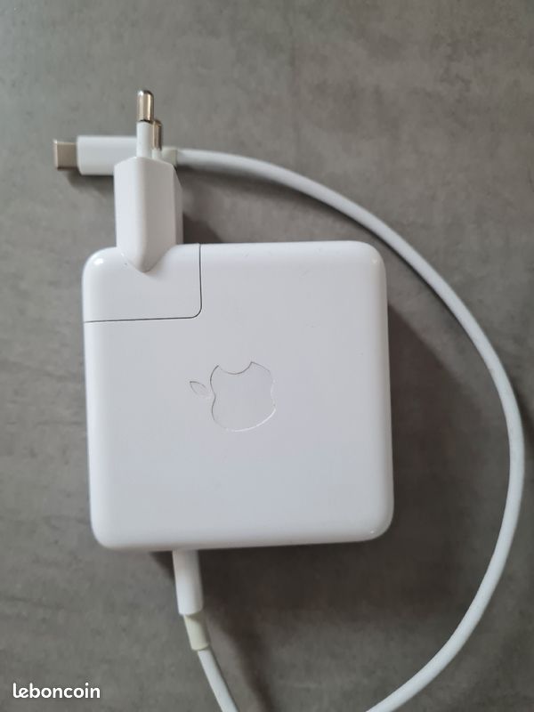 Chargeur Apple chargeur mural + cable usb C vers usb C (image 3)