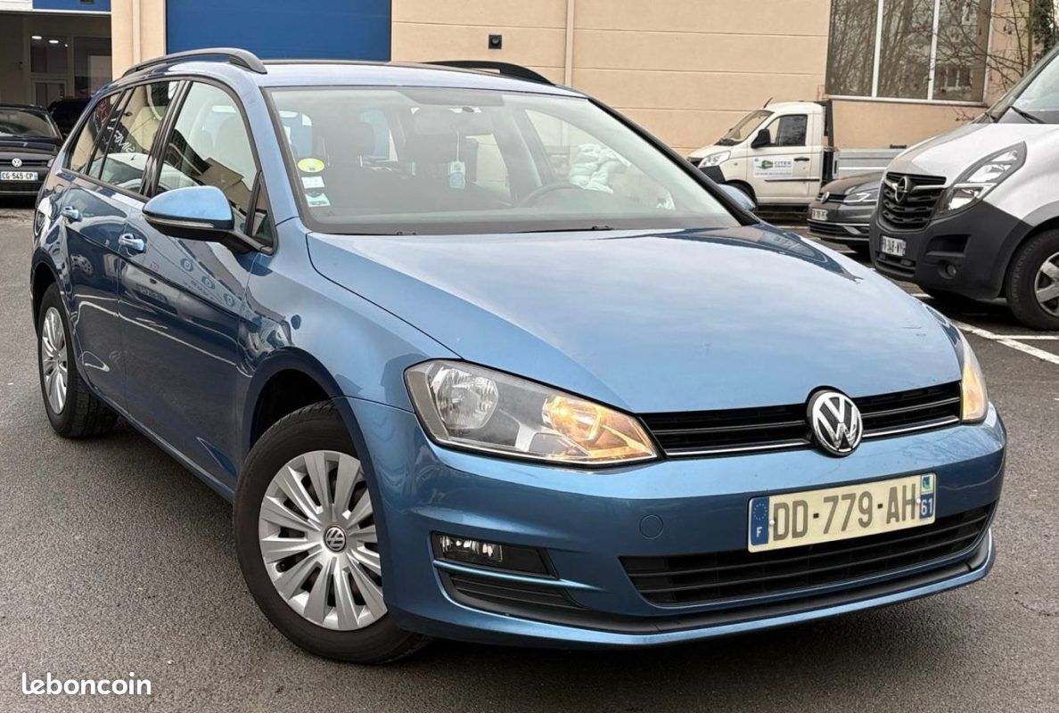Volkswagen golf vii sw 1.6 tdi 105ch bluemotion technology fap confortline business 2014 (image 1)