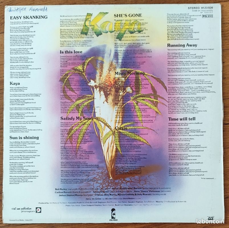 Bob Marley & The Wailers – Kaya (image 2)
