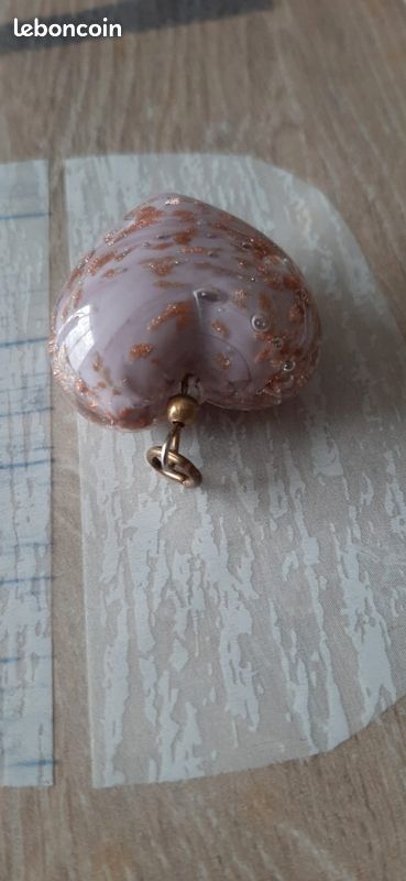 Pendentif coeur MURANO (image 3)