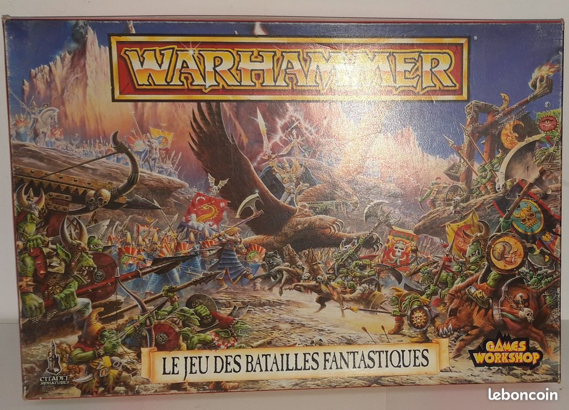 Warhammer Le Jeu Des Batailles Fantastiques - Boîte De Jeu Games Workshop, Occasion