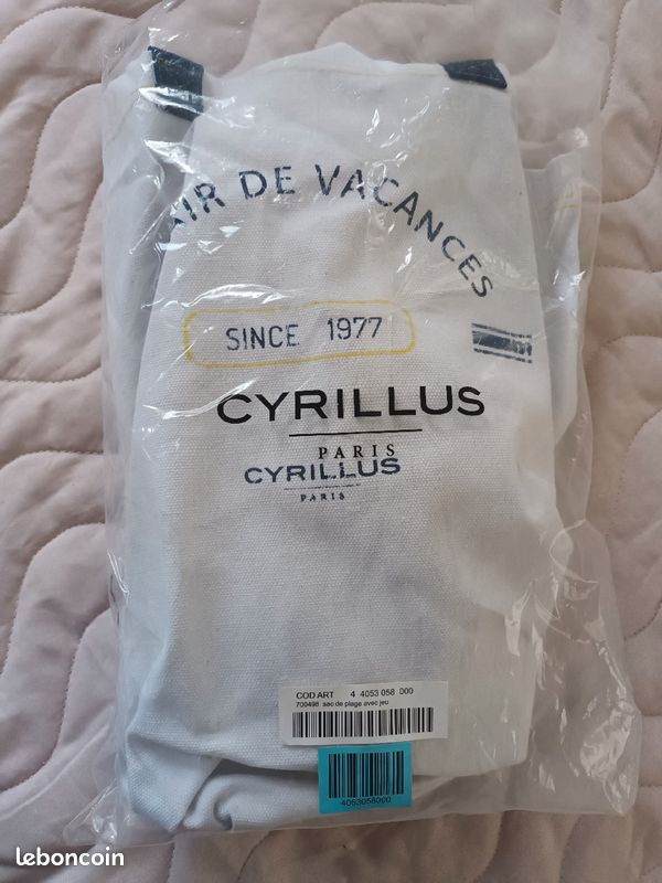Sac de plage cyrillus neuf (image 4)