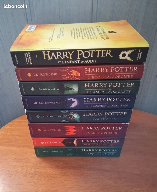 Rare Gallimard saga Harry Potter - 8 tomes (image 2)