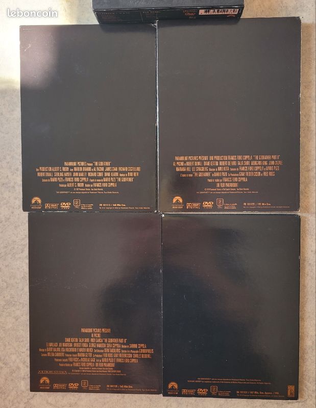 Coffret DVD collector Le Parrain Al Pacino Marlon Brando (image 4)