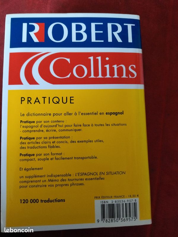 Dictionnaire espagnol (image 3)
