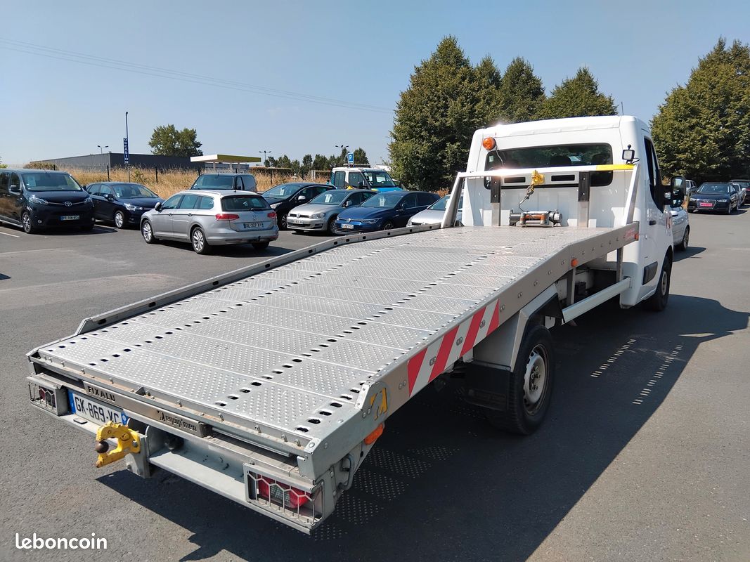 Renault MASTER III PLATEAU FIXE EQUIPMEN R3500 L3 2.3 BLUE DCI 130CH CONFORT DEPANNEUSE (image 4)