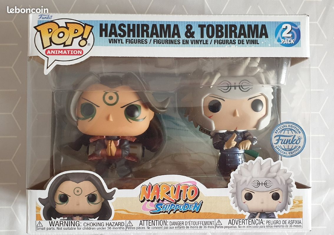 Funko pop naruto shipuden HASHIRAMA & TOBIRAMA - Collection